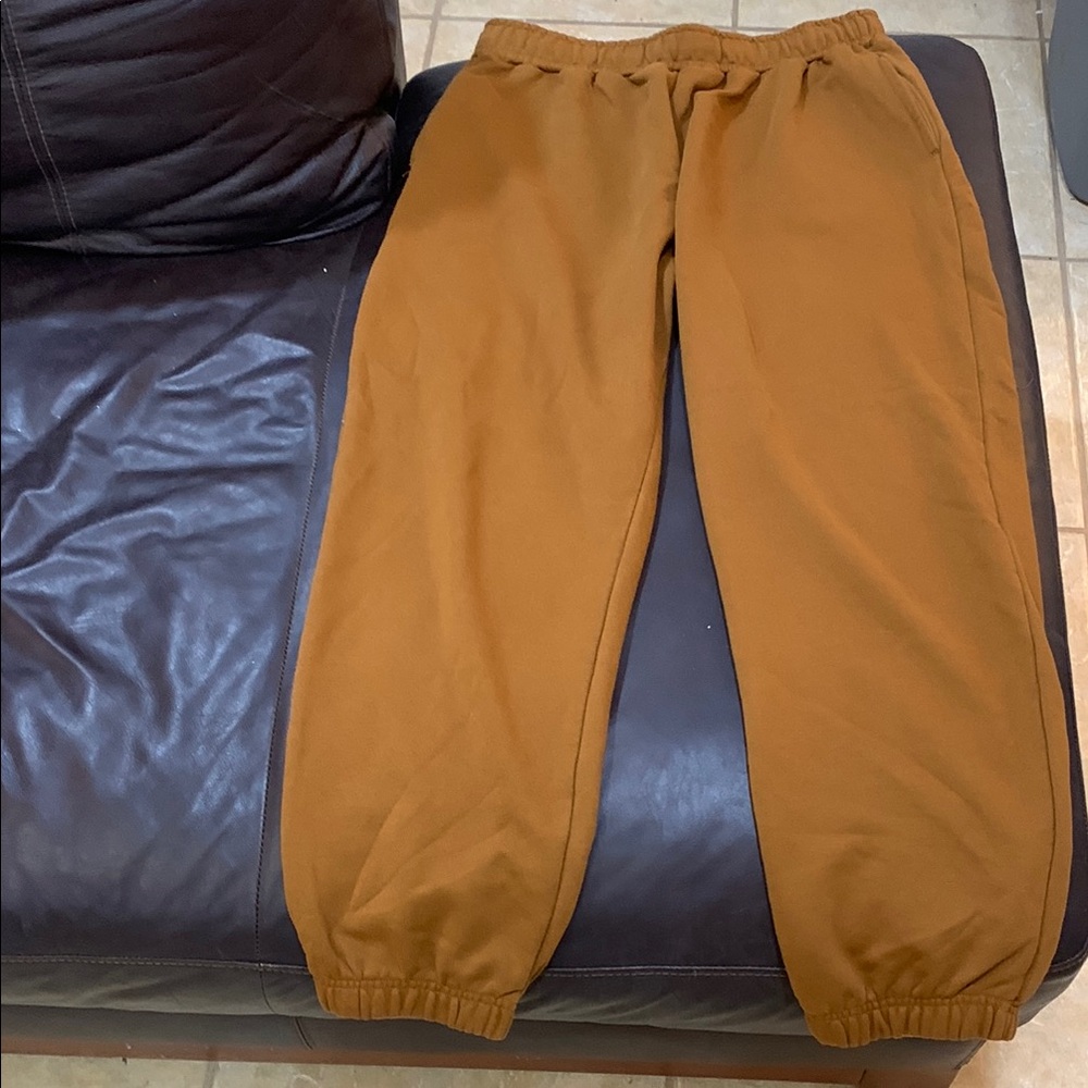 Brown Jogger Pants
